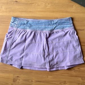 Lululemon Pace Rival Skirt. 8 Regular.